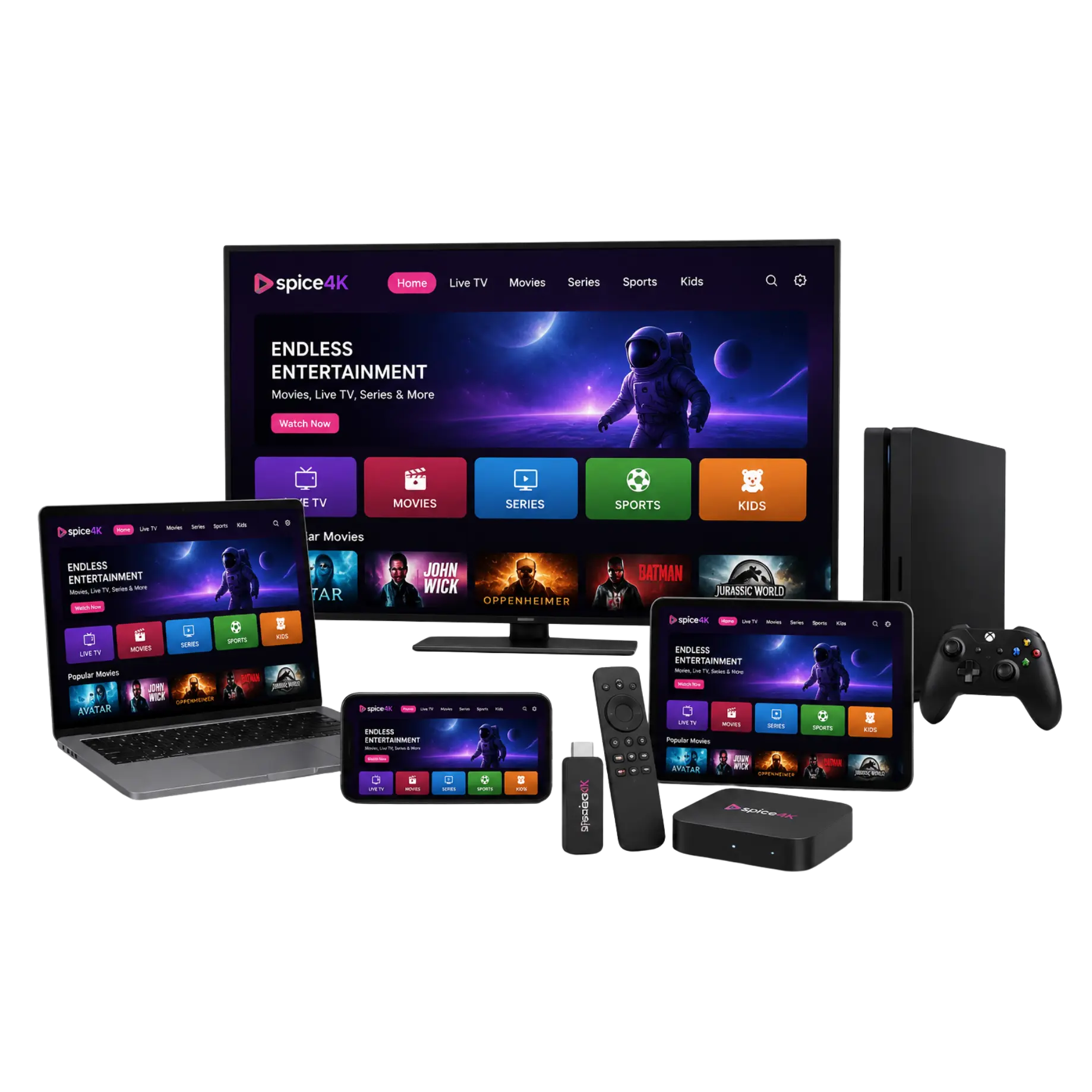 Spice4K Streaming Device Showcase
